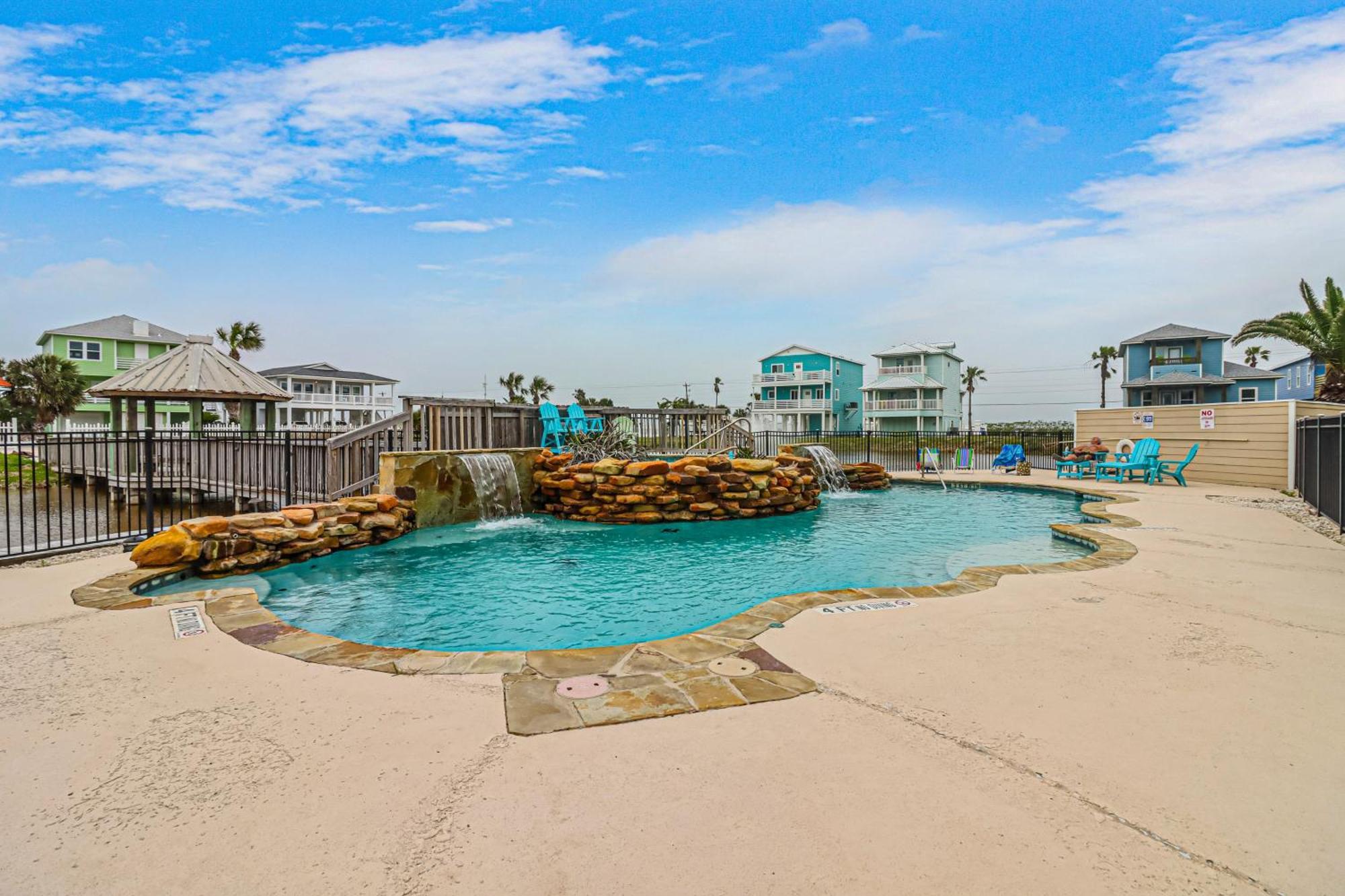 Вилла Bella Vista & Four Winds House Mustang Beach Номер фото