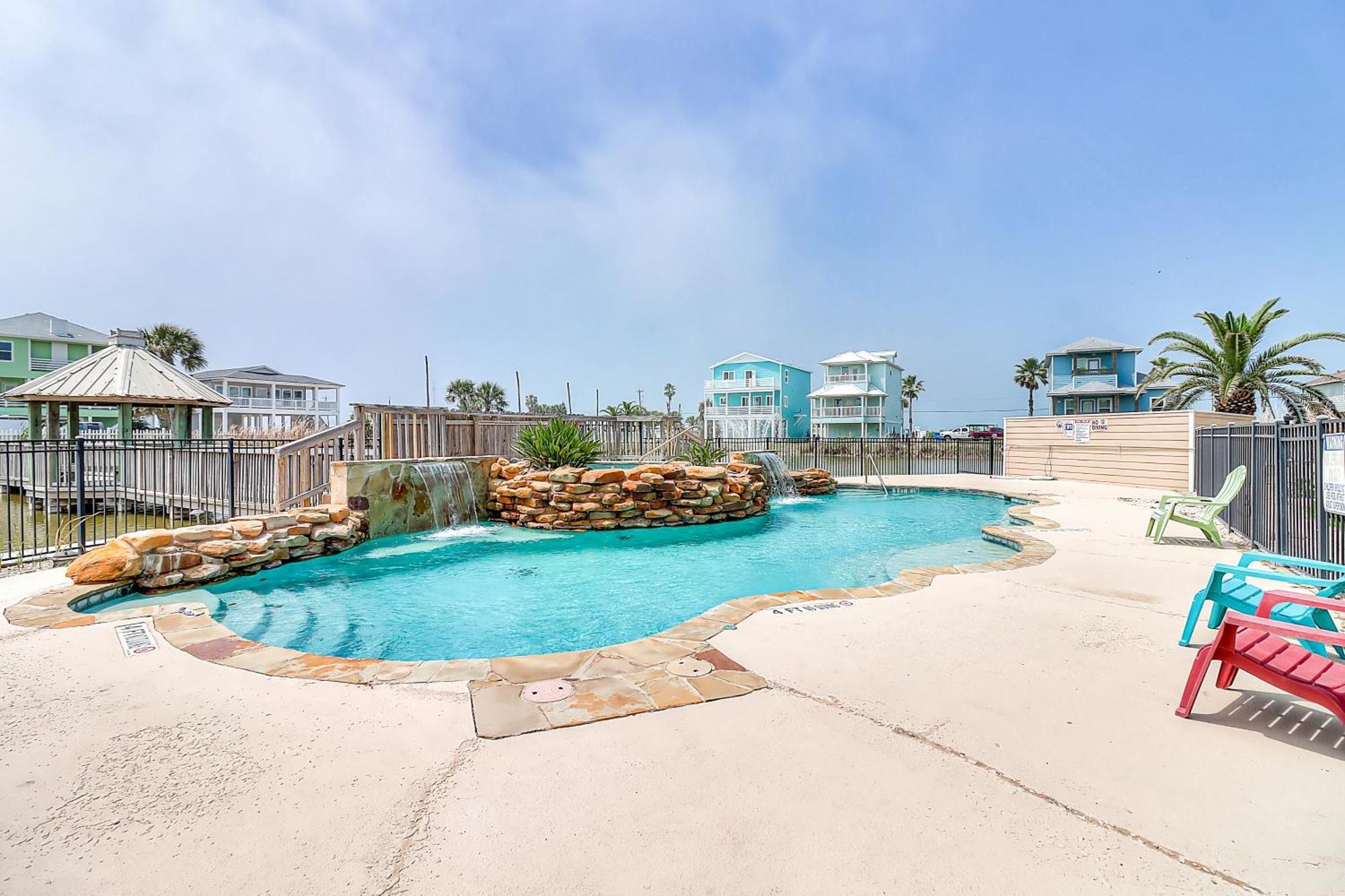 Вилла Bella Vista & Four Winds House Mustang Beach Номер фото