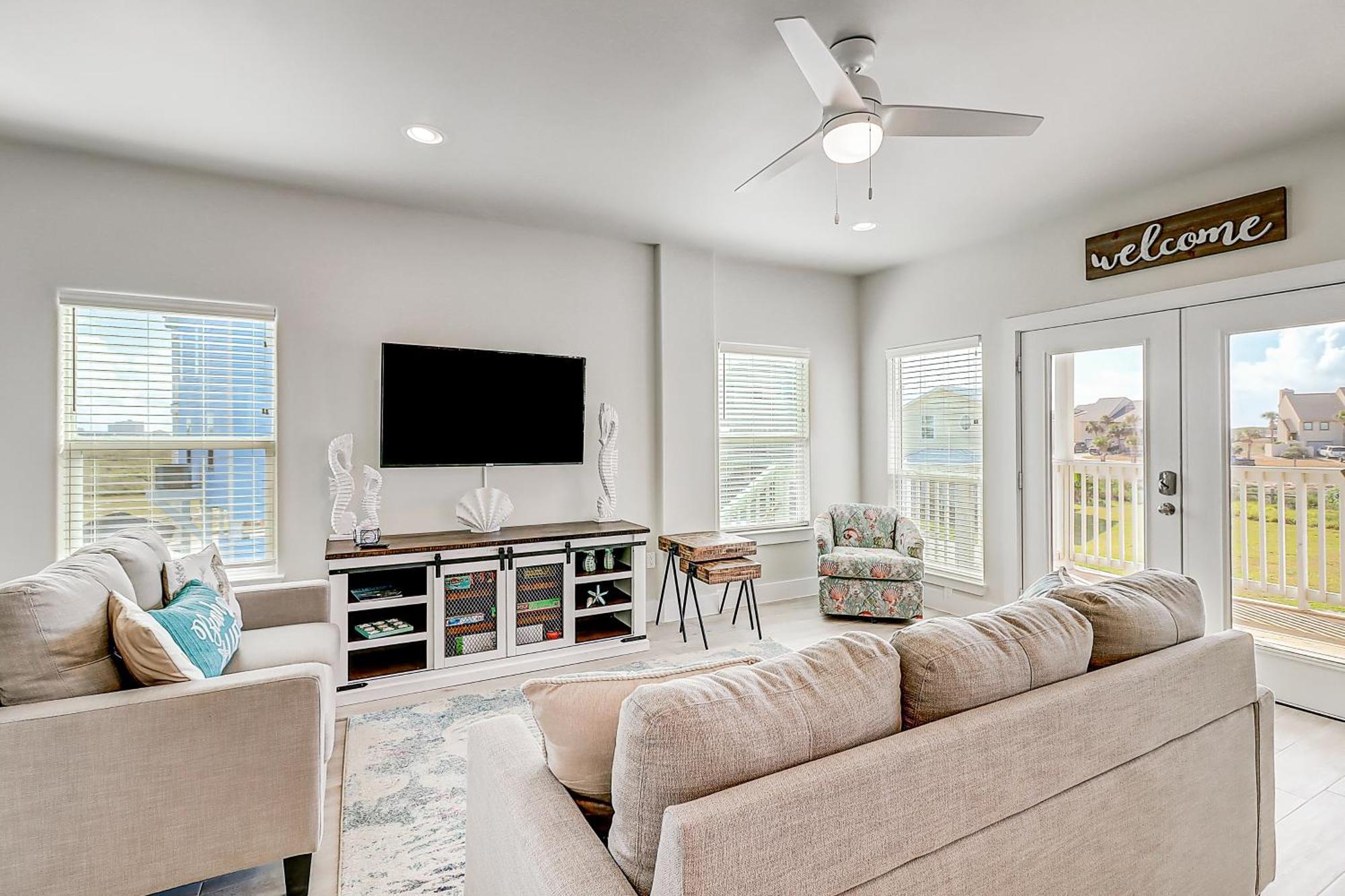 Вилла Bella Vista & Four Winds House Mustang Beach Номер фото