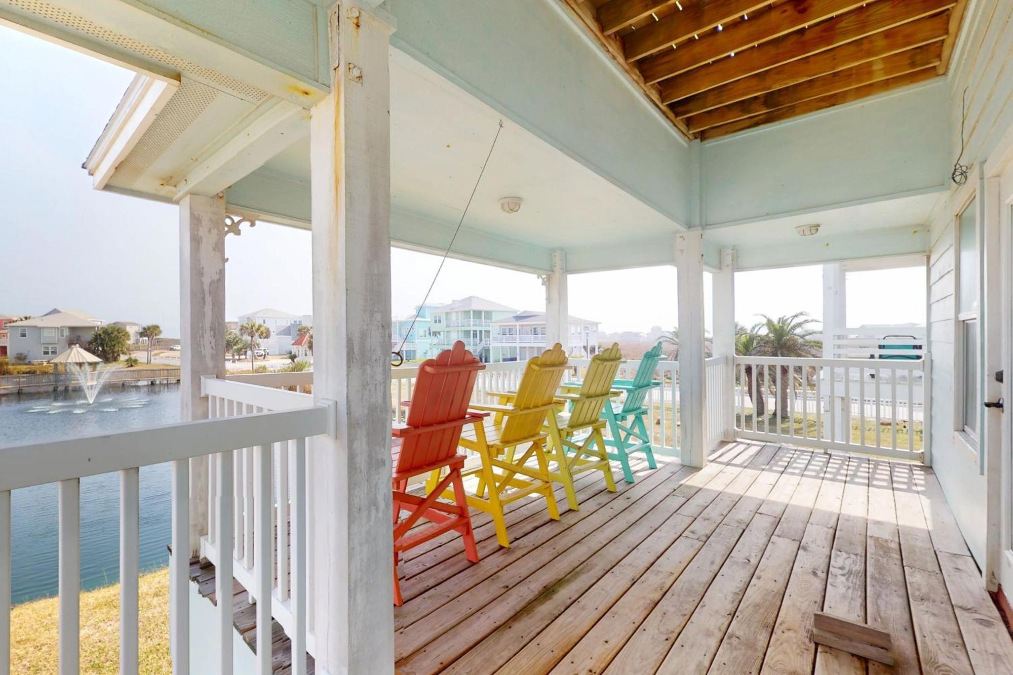 Вилла Bella Vista & Four Winds House Mustang Beach Экстерьер фото